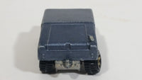 2007 Hot Wheels Temblor Getaway Humvee General Corp Metalflake Blue Grey Die Cast Toy Car Vehicle