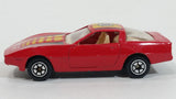 Yatming Chevrolet Corvette 'Vice' 38 Red No. 1038 Die Cast Toy Car Vehicle