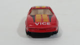 Yatming Chevrolet Corvette 'Vice' 38 Red No. 1038 Die Cast Toy Car Vehicle