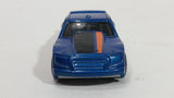 2015 Hot Wheels Race Team Circle Trucker Truck Dark Blue Die Cast Toy Car Vehicle