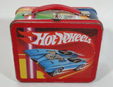 1997 Hot Wheels Hallmark Small Metal Lunch Box Car Carrying Case Numbered 6E/3542