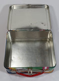 1997 Hot Wheels Hallmark Small Metal Lunch Box Car Carrying Case Numbered 6E/3542