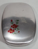 Japanese Yakyu Brand Aluminum Works Container with Pink Floral Pattern Container