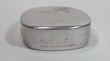 Japanese Yakyu Brand Aluminum Works Container with Pink Floral Pattern Container