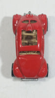 1998 Hot Wheels Baja Bug Volkswagen VW Beetle Red Die Cast Toy Car Vehicle