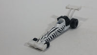 1993 Hot Wheels Dragster Funny Car White Black Die Cast Toy Race Car Vehicle McDonald's Happy Meal