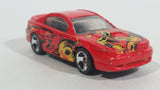 2000 Hot Wheels Kung Fu Force '99 Mustang Red Die Cast Toy Car Vehicle