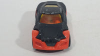 HTF 2005 Hot Wheels First Editions Symbolic Black and Dark Orange Die Cast Toy Car Vehicle