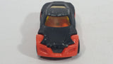 HTF 2005 Hot Wheels First Editions Symbolic Black and Dark Orange Die Cast Toy Car Vehicle