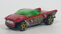 2016 Hot Wheels Jester Red Crash Test Die Cast Toy Car Vehicle