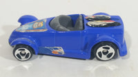 2003 Hot Wheels World Race Series Wave Ripper Surf Boarder Dark Blue Die Cast Toy Car Vehicle - McDonald's Happy Meal