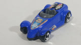 2003 Hot Wheels World Race Series Wave Ripper Surf Boarder Dark Blue Die Cast Toy Car Vehicle - McDonald's Happy Meal