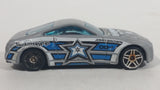 2003 Hot Wheels Nissan Z John Brown 004 Sheriff Police Cop Flat Grey Die Cast Toy Car Vehicle