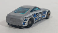 2003 Hot Wheels Nissan Z John Brown 004 Sheriff Police Cop Flat Grey Die Cast Toy Car Vehicle