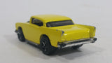 Very Rare 1999 Hot Wheels Arco Hauler '57 Chevy Exposed Engine Limited Edition Yellow Die Cast Toy Car Hot Rod Vehicle