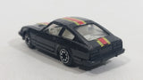 Vintage Yatming Nissan 300ZX Black No. 1027 Die Cast Toy Car Vehicle with Opening Doors - Hong Kong