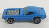 VHTF RARE Vintage 1971 Hot Wheels Bye Focal Red Lines Enamel Blue Die Cast Toy Car Vehicle Original Hong Kong