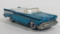 2006 Hot Wheels Classic '57 Chevy Bel Air Convertible Spectraflame Light Blue Die Cast Toy Car Vehicle