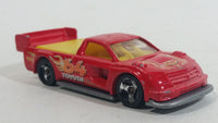 2000 Hot Wheels Pikes Peak Tacoma Truck Red Die Cast Toy Race Car Vehicle