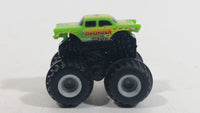 Hot Wheels Monster Jam Minis Mystery Truck #07 Avenger Miniature Truck Bright Green Die Cast Toy Car Vehicle