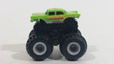 Hot Wheels Monster Jam Minis Mystery Truck #07 Avenger Miniature Truck Bright Green Die Cast Toy Car Vehicle