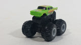 Hot Wheels Monster Jam Minis Mystery Truck #07 Avenger Miniature Truck Bright Green Die Cast Toy Car Vehicle