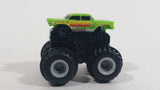 Hot Wheels Monster Jam Minis Mystery Truck #07 Avenger Miniature Truck Bright Green Die Cast Toy Car Vehicle