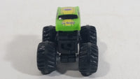 Hot Wheels Monster Jam Minis Mystery Truck #07 Avenger Miniature Truck Bright Green Die Cast Toy Car Vehicle