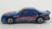 2002 Hot Wheels T-Bird Stocker #4 Metallic Blue Die Cast Toy Race Car Vehicle