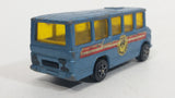 Vintage Corgi Juniors Mercedes-Benz School Bus Light Blue Die Cast Toy Car Vehicle