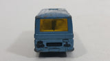 Vintage Corgi Juniors Mercedes-Benz School Bus Light Blue Die Cast Toy Car Vehicle