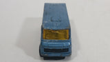 Vintage Corgi Juniors Mercedes-Benz School Bus Light Blue Die Cast Toy Car Vehicle