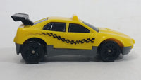 1997 Hot Wheels McDonald's Taxi Plastic Body Yellow Die Cast Toy Car Vehicle McDonald's Happy Meal