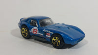 2013 Hot Wheels Shelby Cobra Daytona Coupe Teal Blue Die Cast Toy Muscle Car Vehicle