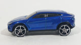 2016 Hot Wheels Hot Trucks Lamborghini Urus Blue Die Cast Toy Car Vehicle