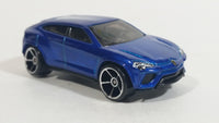 2016 Hot Wheels Hot Trucks Lamborghini Urus Blue Die Cast Toy Car Vehicle