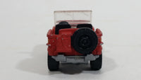 2013 Matchbox MBX Explorers Jeep Willys Rust Red Die Cast Toy Car Vehicle