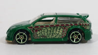 2013 Hot Wheels Street Beasts Audacious Metalflake Green Die Cast Toy Car Vehicle