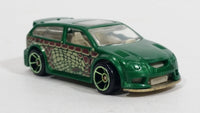 2013 Hot Wheels Street Beasts Audacious Metalflake Green Die Cast Toy Car Vehicle