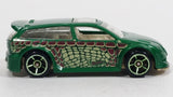 2013 Hot Wheels Street Beasts Audacious Metalflake Green Die Cast Toy Car Vehicle