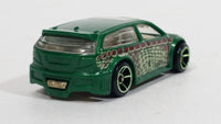 2013 Hot Wheels Street Beasts Audacious Metalflake Green Die Cast Toy Car Vehicle