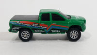 Maisto Tonka 2002 Dodge Ram Quad Cab Truck 'Deutmeyer Auto Advantage' 24 Hr Towing Green Die Cast Toy Car Vehicle