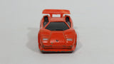 2004 Hot Wheels First Editions Tooned Lamborghini Countach Orange Die Cast Toy Exotic Super Car Vehicle