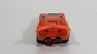 2004 Hot Wheels First Editions Tooned Lamborghini Countach Orange Die Cast Toy Exotic Super Car Vehicle