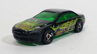 2003 Hot Wheels Dragon Wagons Lexus SC400 Black Die Cast Toy Car Vehicle