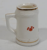 Our Own Import Japan Bone China Beer Stein Shaped Toothpick Holder 2" Tall