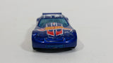 2014 Hot Wheels Race Team Circle Tracker Metalflake Blue Die Cast Toy Car Vehicle