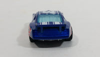 2014 Hot Wheels Race Team Circle Tracker Metalflake Blue Die Cast Toy Car Vehicle