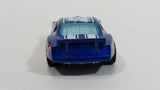 2014 Hot Wheels Race Team Circle Tracker Metalflake Blue Die Cast Toy Car Vehicle