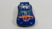 2014 Hot Wheels Race Team Circle Tracker Metalflake Blue Die Cast Toy Car Vehicle